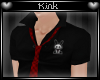 -k- Red Tie Shirt