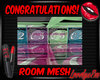 congratulation room mesh