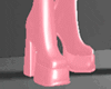 Laced Boots Pink