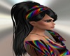BLACK HIPPY HAIR