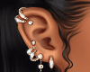 `S` Earrings/New