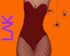 *L* Devil costume red
