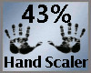Hand Scale 43% M