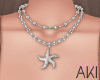 Aki Starfish Necklace