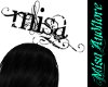 Misa Head Sign
