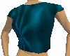 Silky Turquoise Baby Tee