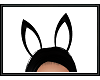 {G} Black Bunny Ears 