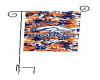 Denver Bronco Gardn Flag