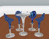 Sparkle Blue Club Table