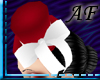 [AF]Red n White top hat