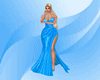 jill long blue dress