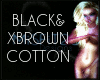 MFT Black N XBrwn cotton