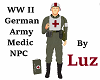 German ww2 Medic NPC