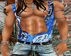 New Open Blue Top