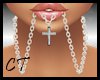 Mouth Chain Cross *S F