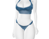 057 Blue Bikini L