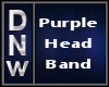 Purple Head Band