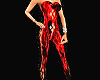 Red Flame Body Suit