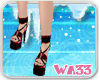 WA33 Gothic Red Heels