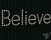 Christmas Believe Sign