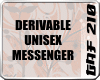 Deriv Unisex Messenger