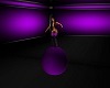 Purple Riding Ball