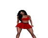 Selena Red Mini Skirt