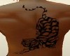 attacking tiger tattoo