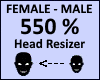 Head Scaler 550%