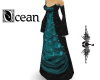 LE~Ocean Antique Gown