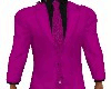 Suit Pink Black Shirt