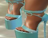 Ice Blue Heels