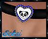 S! Panda Choker - Blue
