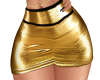 gold and black skirt