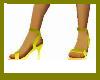  neon lemonlime heels