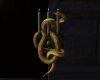 Candles with Snake