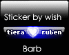 Vip Sticker tiera/ruben