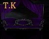 T.K Purple Gothic Couch
