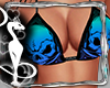 Bikini Skull Blue