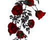 SV|Red Rose Vine Black