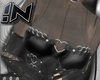 !N│ Black Goth Top