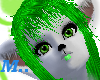 green white female fur