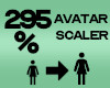 Avatar Scaler 295%