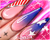 ♡ July 4Th Nails