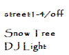 Snow Tree DJ Light