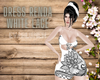 dress renda white lace