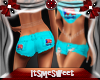 Puerto Rico Shorts Turq