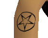 *aur* pentagram tattoo