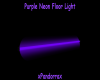 Purple Neon Floor Light