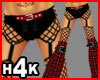 H4K Tartan NetFlare Red